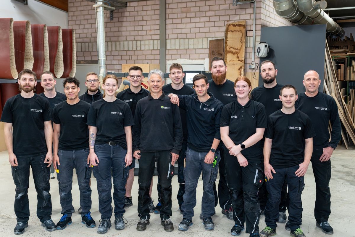 Team Schreinerei Werkstatt Hubor & Hubor 2024