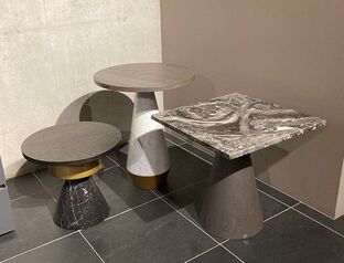 3 x Beistelltisch TOTEM von DRAENERT